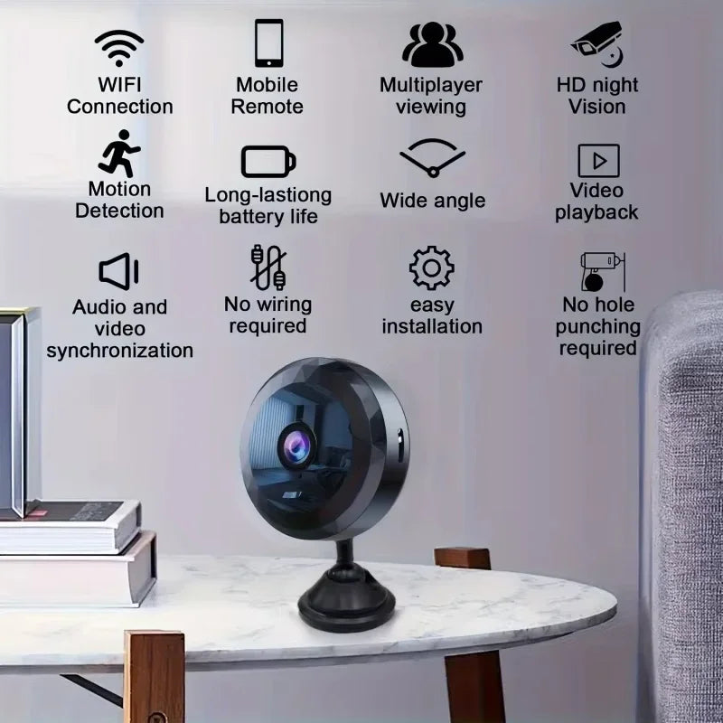Mini câmera 1080P wifi