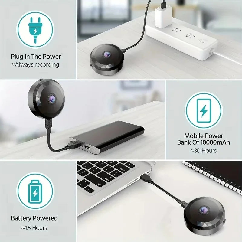 Mini câmera 1080P wifi