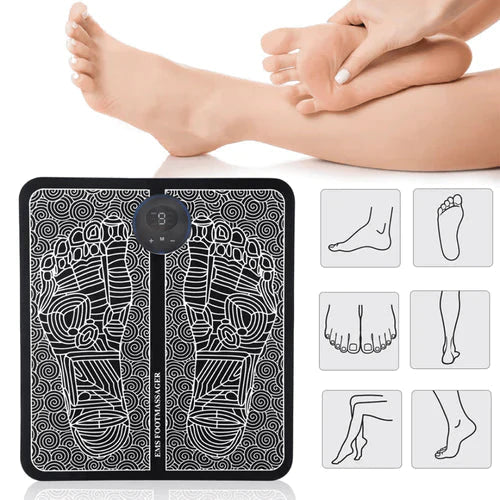Tapete Massageador Elétrico para os Pés - RelaxPrO 2025